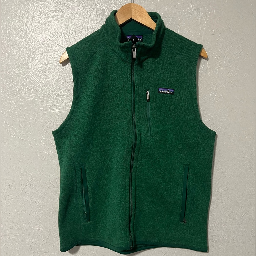 Patagonia Better Sweater Fleece Vest - Green (Men’s Medium)